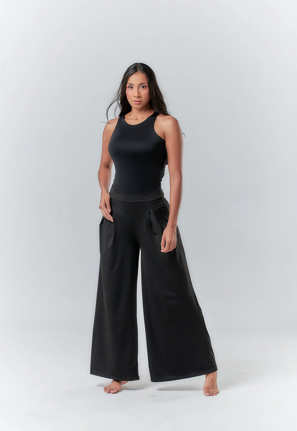 Pantalon clásico palazo
